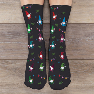 Gnome socks with name 