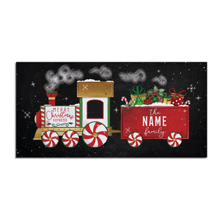 Merry Christmas Express Train Ð 12x27 Inch Entry Mat Insert