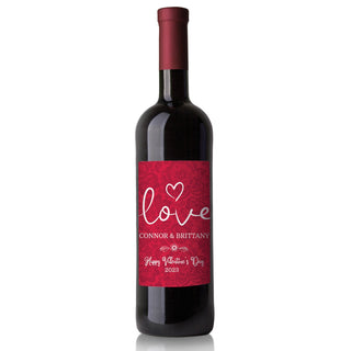 Love Personalized Wine Labels - Set of 8