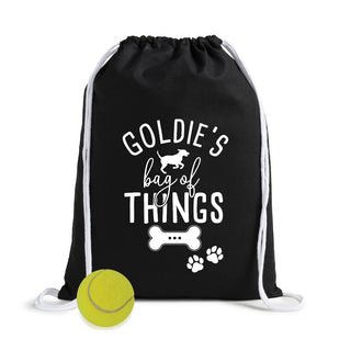 Dog bag of things drawstring bag 