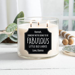 friendship 3 wick candle 