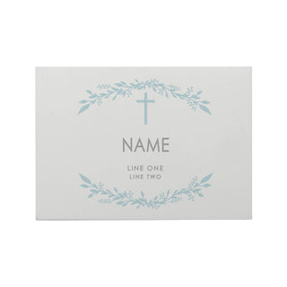 Blue Cross Personalized Prayer Box