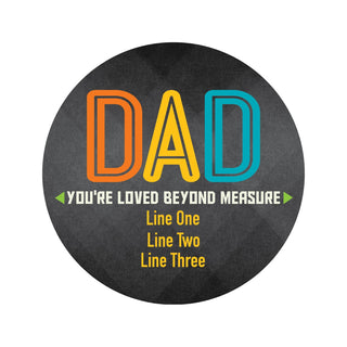 Dad You Are Loved Beyond Measure Personalized Tape Measure