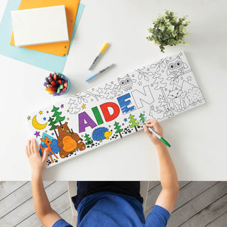 DIY color your own gallery canvas