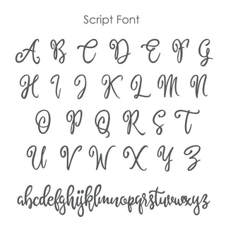 My Name Script Font Embroidered Small Beach Towel