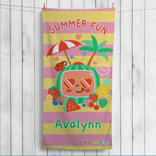 CoComelon Summer Fun Plush Beach Towel