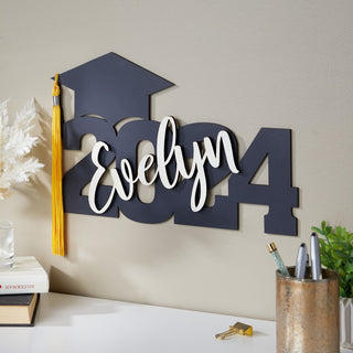 Graduation Name Plaque