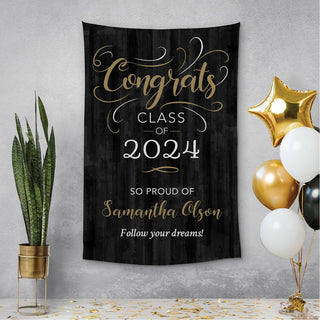 Congrats Class of 2023 Personalized Wall Tapestry