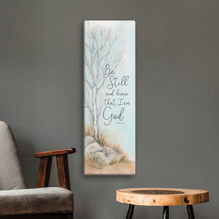 Be Still 10x30 Gallery Wrapped Canvas