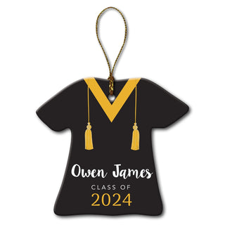 Graduation T-Shirt Personalized Ornament