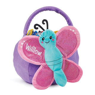 Pink Wings Butterfly Personalized Treat Bag