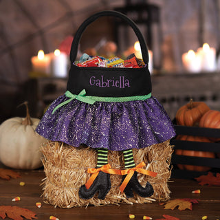 Witch feet Tutu treat bag