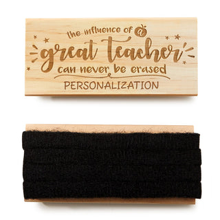 The Influence of a Great Teacher Wood Handle Felt Eraser