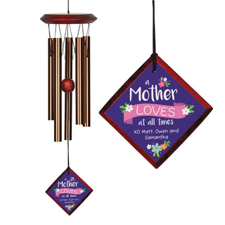 A Mother Loves At All Times Wind Chime
