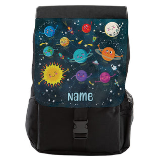 Happy Solar System Personalized Backpack