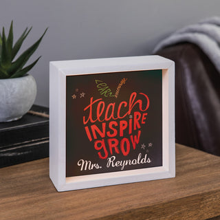 Teacher shadow box