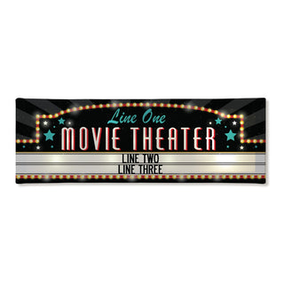 Family Movie Theater 9x27 LED Canvas