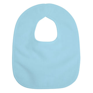 Blue Name Pattern Baby Bib