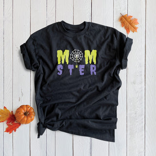 MOMster Adult Black T-Shirt