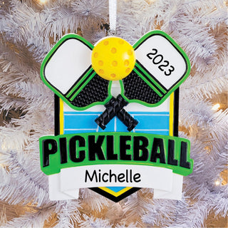 Pickleball Personalized Ornament