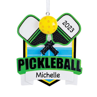 Pickleball Personalized Ornament