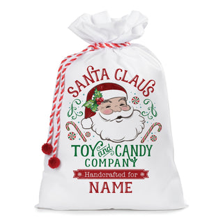 Santa Claus Toy And Candy Company 30x48 Personalized Santa Sack