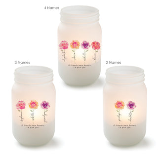 Friends Floral Votive Holder