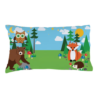 Name & Initial Forest Friends Pillowcase