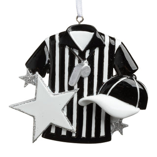 Referee Uniform Personalized Ornament