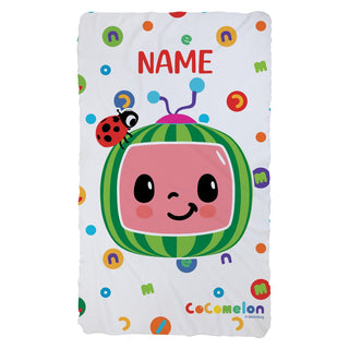 CoComelon Watermelon Personalized Fuzzy Blanket