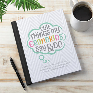 Cute Things My Grandkids Say & Do Personalized Journal