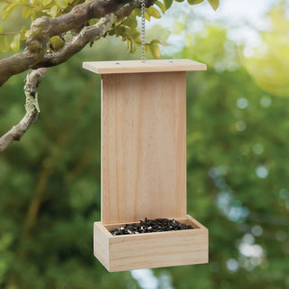 Wood Bird Food Hanger