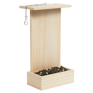 Wood Bird Food Hanger