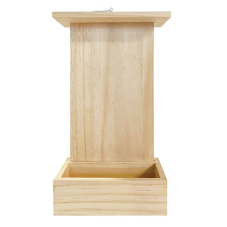 Wood Bird Food Hanger