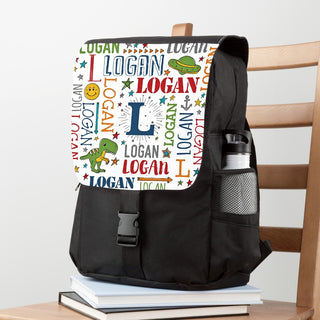My Name Primary Colors Backpack
