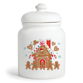 Gingerbread House Family Cookie Jar