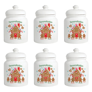 Gingerbread House Family Cookie Jar