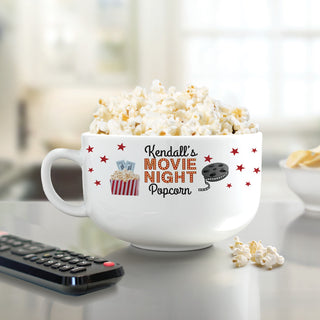 Movie Night Popcorn Bowl with Handle