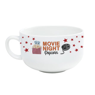 Movie Night Popcorn Bowl with Handle