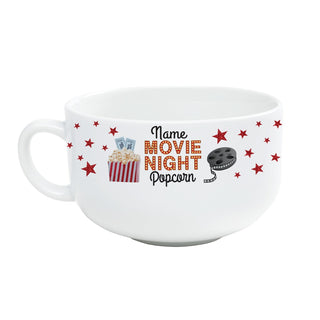 Movie Night Popcorn Bowl with Handle