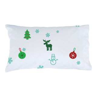Christmas Name Pattern Pillowcase