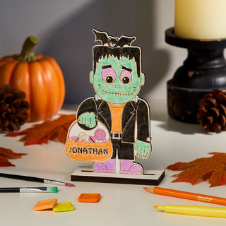 Halloween DIY White Wood Characters