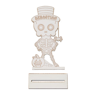 Halloween DIY White Wood Characters