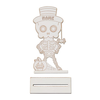 Halloween DIY White Wood Characters