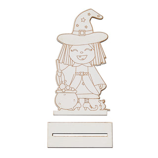 Halloween DIY White Wood Characters