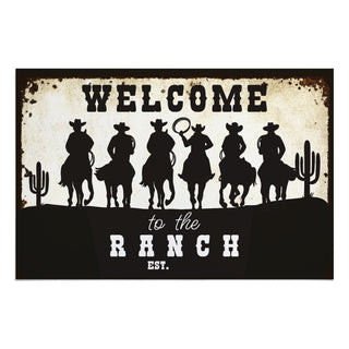 Welcome to the Ranch 18 x 27 Thinner Doormat