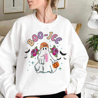 Cute Boo-Jee Halloween sweatshirt for her
