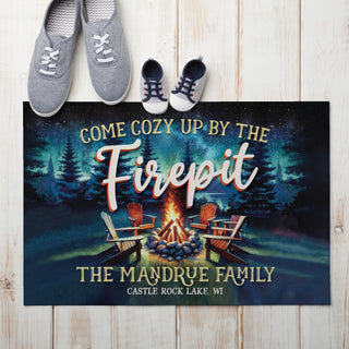 Cozy Campfire Doormat - 18x27 Inch, 1/4" Thick