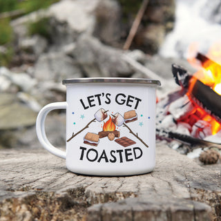 Let's Get Toasted Camp Mug