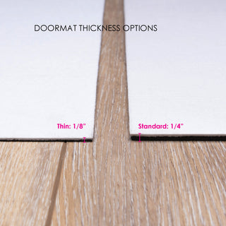 19th Hole Personalized Doormat - 18x27 Inch, 1/4" Thick